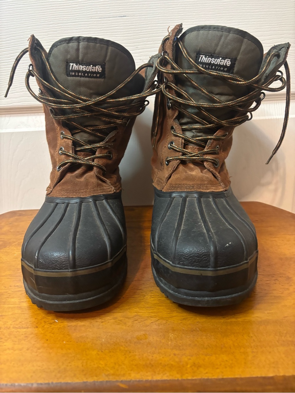 Tingley Brown and Black Size 11 Men's Waterproof Winter Boots/Duck Boots